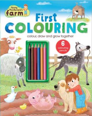 Book cover for Young Macdonald's Farm First Colouring