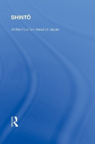 Cover of RLE: Japan Mini-Set F: Philosophy and Religion (4 vols)