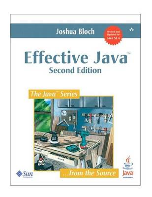 Book cover for Effective Java, 2nd Edition