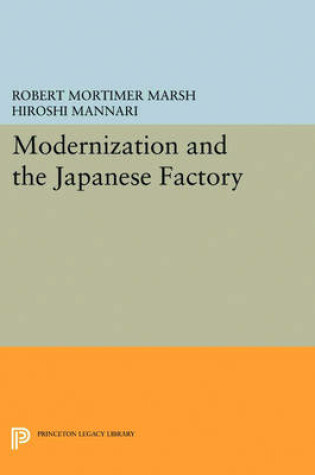 Cover of Modernization and the Japanese Factory