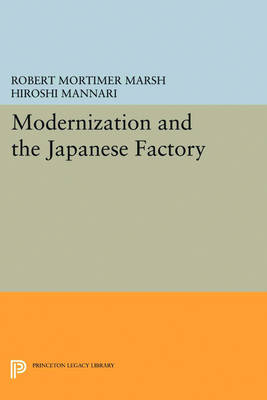 Book cover for Modernization and the Japanese Factory