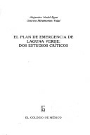 Cover of El Plan de Emergencia de Laguna Verde