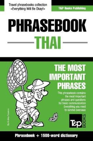 Cover of English-Thai phrasebook and 1500-word dictionary