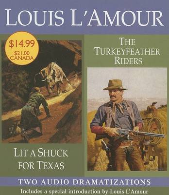 Book cover for Lit a Shuck for Texas/Turkeyfeather Riders