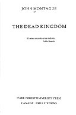 Cover of The Dead Kingdom