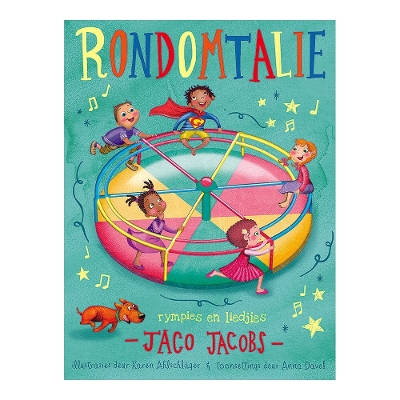 Book cover for Rondomtalie: Die beste rympies en liedjies van Jaco Jacobs