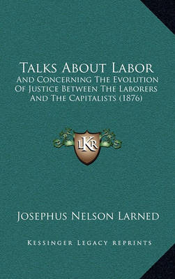 Book cover for Talks about Labor