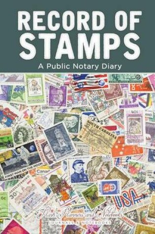 Cover of Record of Stamps - A Public Notary Diary