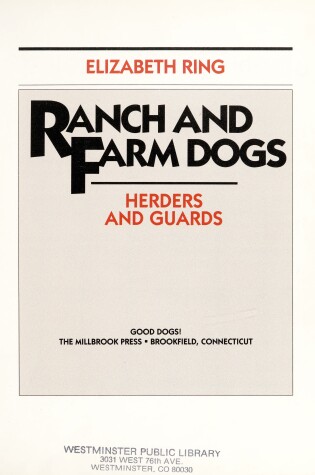 Cover of Ranch and Farm Dogs