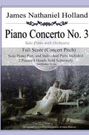 Cover of Piano Concerto No. 3 for Piano and Orchestra