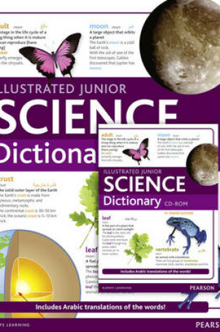 Cover of Junior Illustrated Science Dictionary CD-ROM and book pack