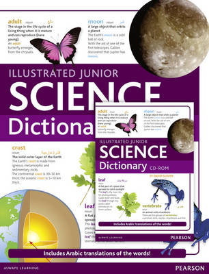 Cover of Junior Illustrated Science Dictionary CD-ROM and book pack