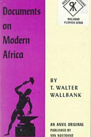 Cover of Documents on Modern Africa