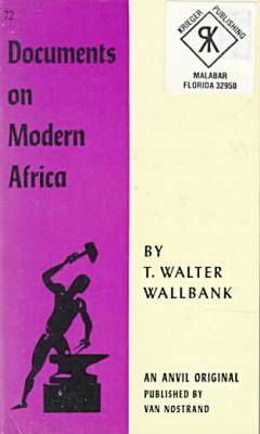 Book cover for Documents on Modern Africa