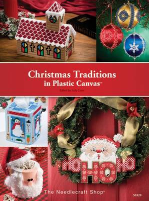 Book cover for Christmas Traditions in Plastic Canvas