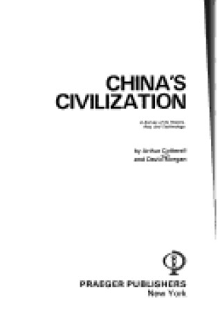 Cover of China's Civilization