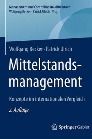 Cover of Mittelstandsmanagement