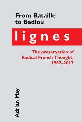 Book cover for From Bataille to Badiou