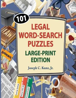 Book cover for 101 Legal Word-Search Puzzles