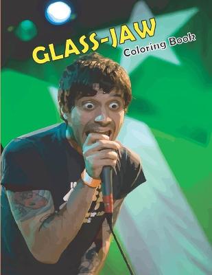 Book cover for GLASS-JAW Coloring Book