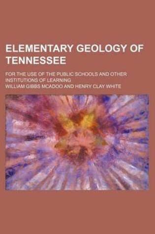 Cover of Elementary Geology of Tennessee; For the Use of the Public Schools and Other Institutions of Learning