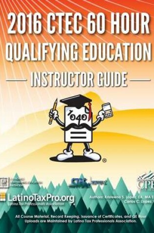 Cover of 2016 Ctec 60 Hour Qualifying Education Instructor Guide