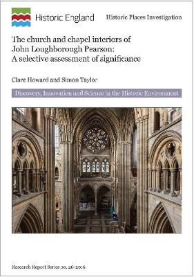 Cover of The Church and Chapel Interiors of John Loughborough Pearson