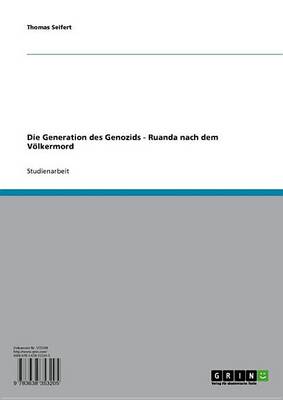 Book cover for Die Generation Des Genozids