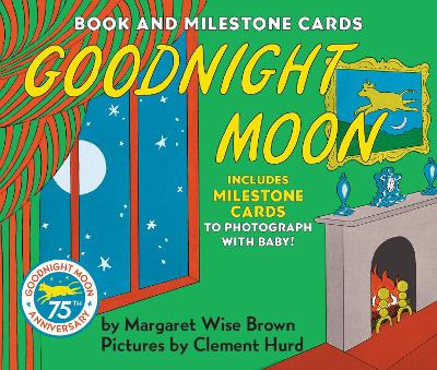 Book cover for Goodnight Moon Board Book with Milestone Cards
