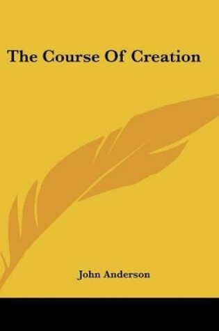 Cover of The Course Of Creation