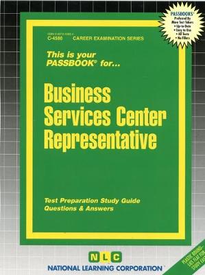 Book cover for Business Services Center Representative