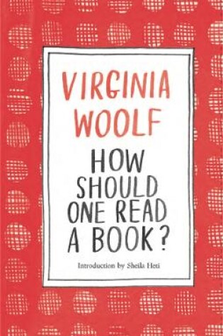 Cover of How Should One Read a Book?