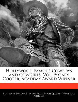 Book cover for Hollywood Famous Cowboys and Cowgirls, Vol. 9