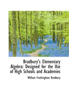 Book cover for Bradbury's Elementary Algebra