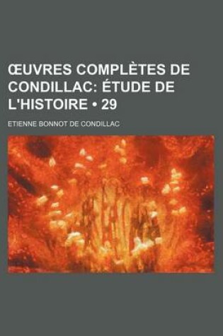 Cover of Uvres Completes de Condillac (29)