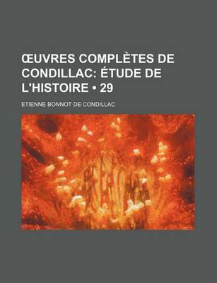 Book cover for Uvres Completes de Condillac (29)