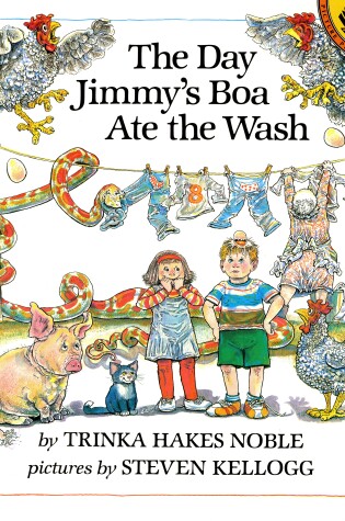 Cover of The Day Jimmy's Boa Ate the Wash