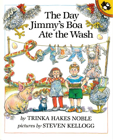 Cover of The Day Jimmy's Boa Ate the Wash