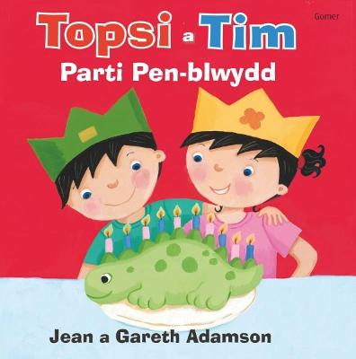 Book cover for Topsi a Tim: Parti Pen-Blwydd