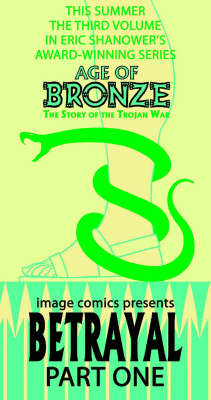 Book cover for Age Of Bronze Volume 3: Betrayal