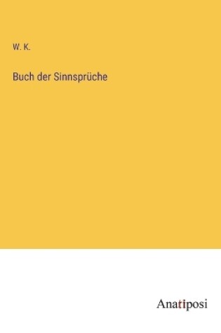 Cover of Buch der Sinnsprüche