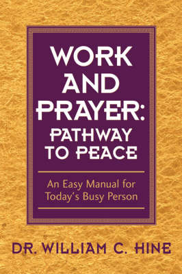 Book cover for Work and Prayer