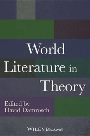 Cover of World Literature in Theory