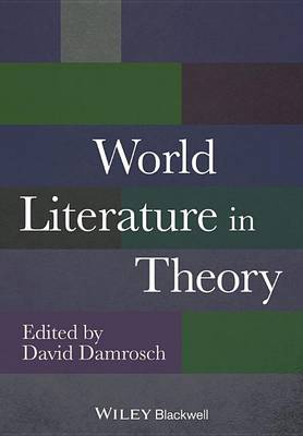 Book cover for World Literature in Theory