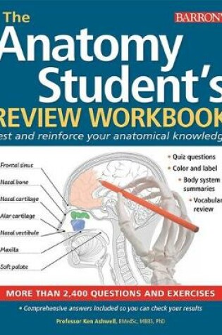 Cover of Anatomy Student's Review Workbook