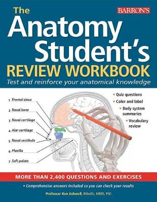 Cover of Anatomy Student's Review Workbook