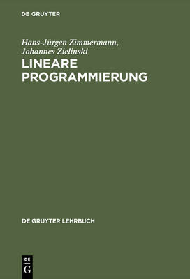 Book cover for Lineare Programmierung
