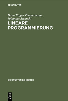 Cover of Lineare Programmierung