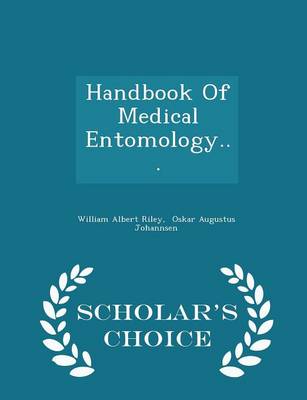 Book cover for Handbook of Medical Entomology... - Scholar's Choice Edition