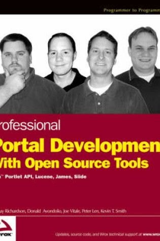 Cover of Professional Portal Development with Open Source Tools
